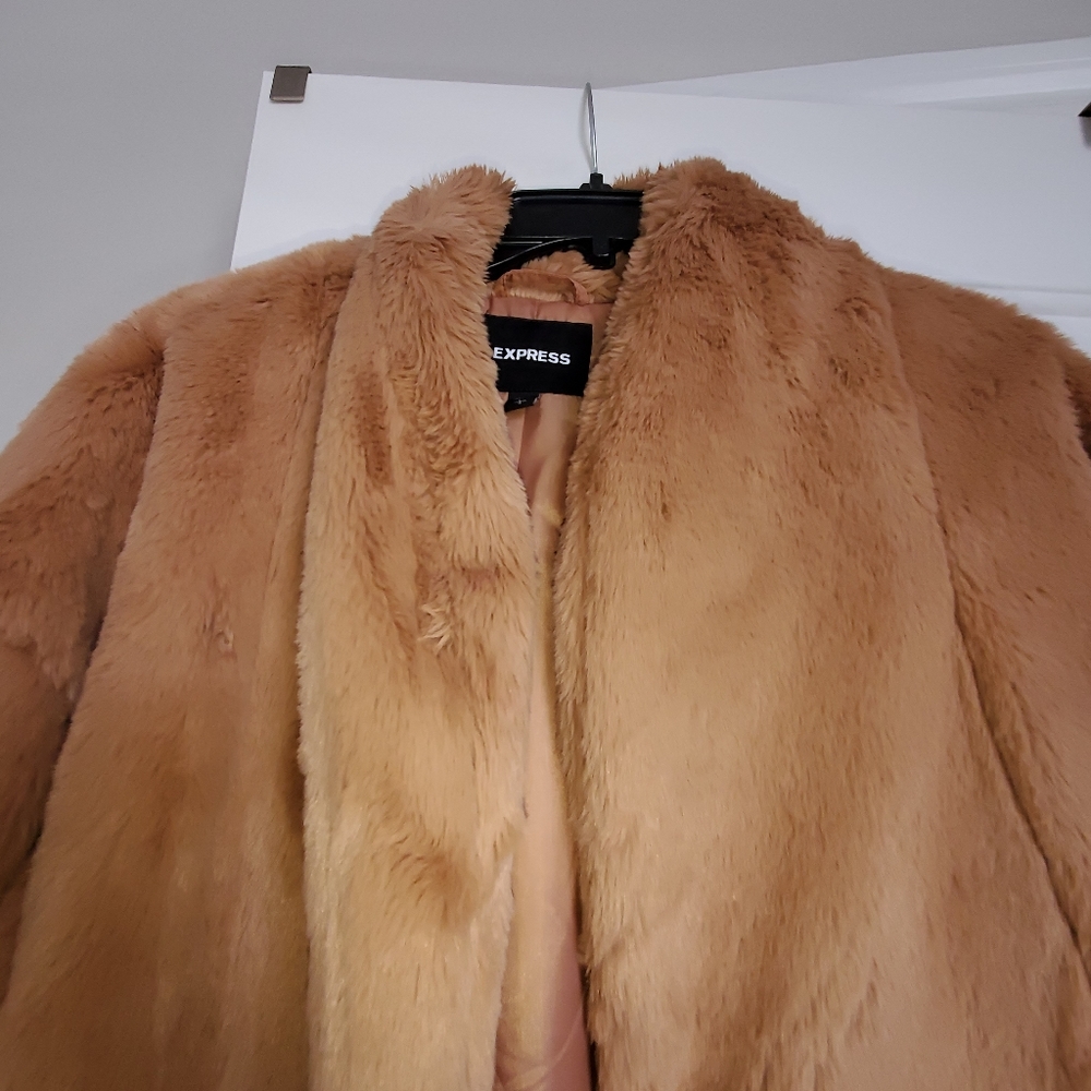 Express faux-fur coat - Picture 5 of 6